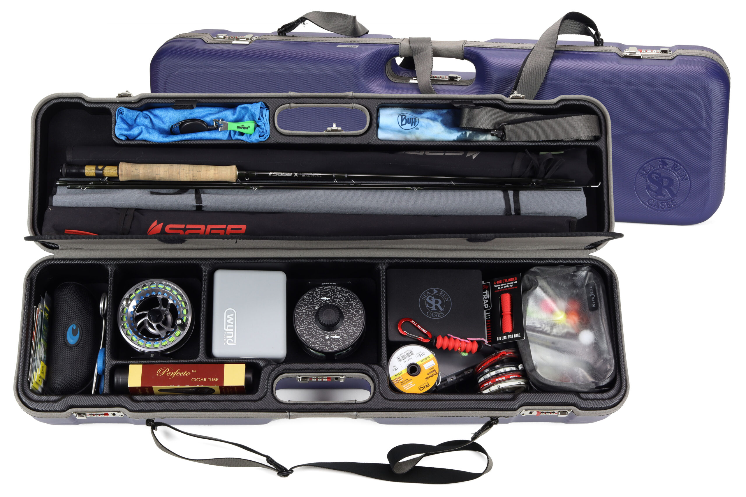Norfork Expedition Fly Fishing Rod & Reel Travel Case - 9' 6 Rod