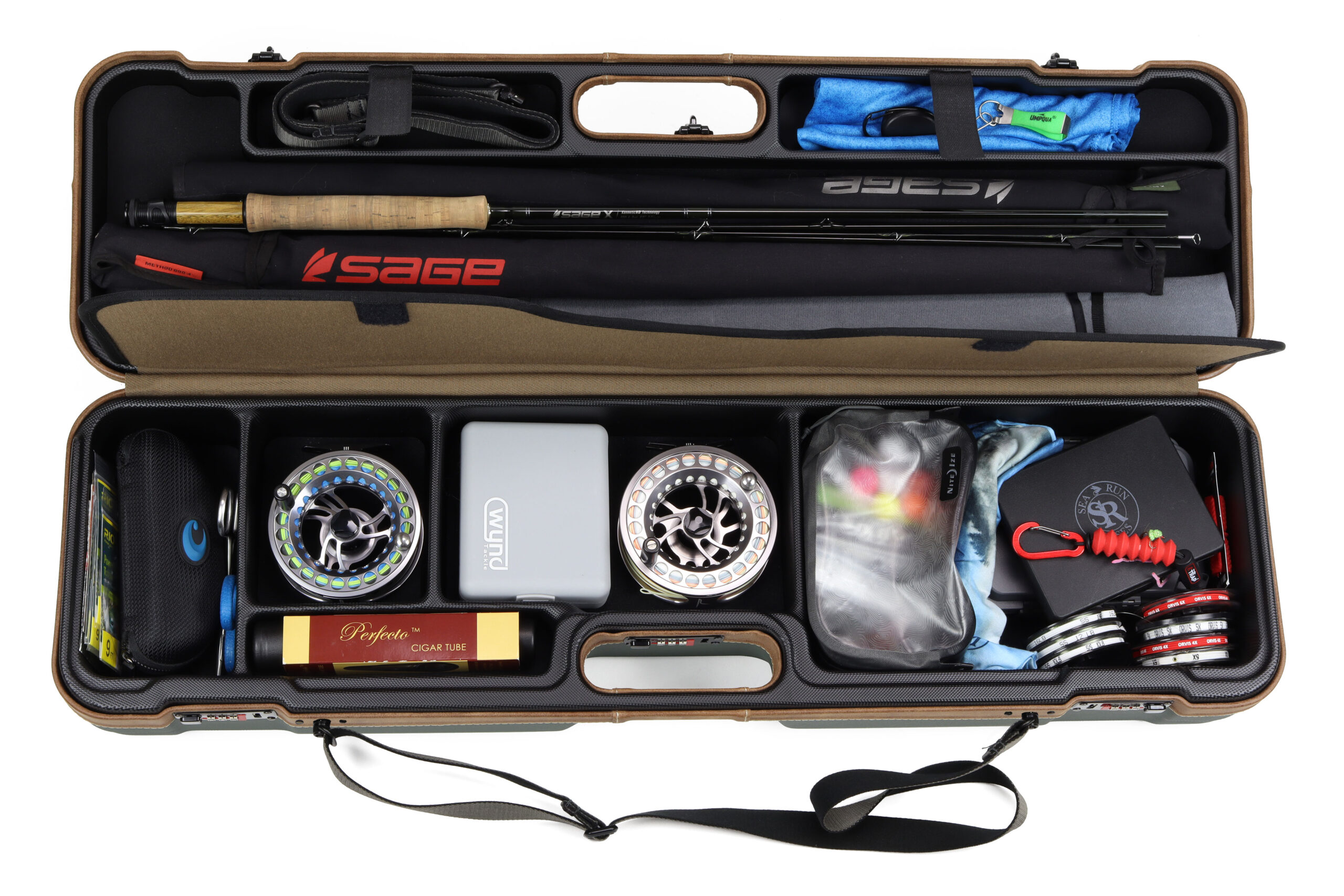 Norfork Classic QR Expedition Fly Fishing Rod and Reel Travel Case - 9' 6 Rod